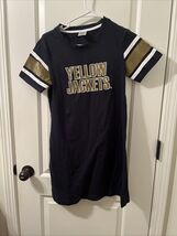 Georgia Tech Yellow Jackets Women's L T-Shirt Mini Dress Slim Fit Multi-... - $24.00