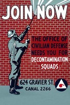 Join Now - Decontamination Squads by John McCrady - Art Print - £17.67 GBP+