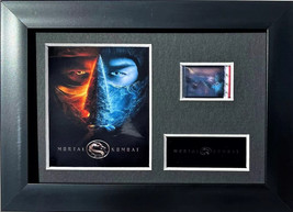 Mortal Kombat 2021 S1 35mm Film cell Display Framed Memorabilia + COA - $240.59 MXN+