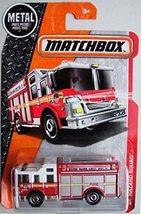 Matchbox, 2016 MBX Heroic Rescue, Hazard Squad Fire Engine [Red] #87/125 by Matc - £12.67 GBP