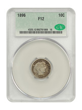 1896 10C CACG Fine 12 - $86.57