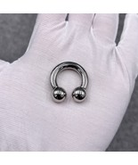 In Stock Ring Thickness 5mm Stainless Steel Body Jewelry Circular Barbell - $27.35 CAD
