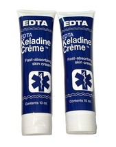 EDTA Keladine Creme Heavy Metal Detox Cream Set 2 10oz Tubes New Fast Ab... - £66.60 GBP