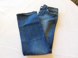 Express Jeans Women&#39;s ladies Pants Size 4R 4 Regular Denim Blue Jeans GUC - £16.25 GBP