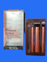 Real Techniques Face Base Makeup Brush Set For Concealer/ Foundation (Pa... - $11.99