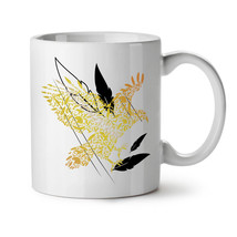 Bird Feather Fly Nature NEW White Tea Coffee Mug 11 oz | Wellcoda - £12.86 GBP