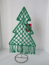 Ashland Macrame Green Christmas Tree NWT - $20.00