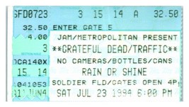 Grateful Dead Konzert Ticket Stumpf Juli 23 1994 Chicago Illinois - £39.47 GBP