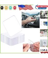 Reusable Anti-Slip Gel Pads - Transparent Gripping Solution for Car &amp; Home - $26.56 CAD