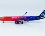 Alaska Airlines Airbus A321neo N926VA More To Love NG Model 13036 Scale ... - $51.95