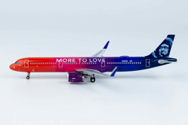 Alaska Airlines Airbus A321neo N926VA More To Love NG Model 13036 Scale ... - $51.95