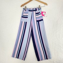 Amy Byer Girls Pants Vertical Striped Size Small 7/8 - £15.82 GBP