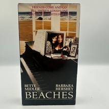 Beaches VHS 1989 Bette Midler Barbara Hershey Drama Movie - $17.63