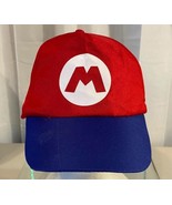 Super Mario Brothers Red Mario Cosplay Costume Hat Adjustable Pre-Owned - $149.08 MXN