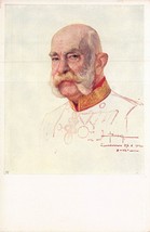 Kaiser Franz Josef 1 Of Austria Portrait By Oskar Bruch Postcard - £4.51 GBP