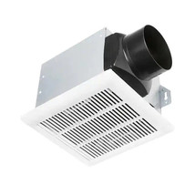 Hampton Bay BPT13-14D 80 CFM Ceiling Mount Bath Shutter Exhaust Fan 1004... - £35.69 GBP