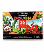 Arteza Kids Learn With Dough 26 Alphabet Dough Kit With 30 Primary Color... - $36.89 CAD