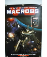 VINTAGE 2001 BOTHTEC MACROSS GAME AD POSTER pc ps3 valkyrie figure manga... - $2,338.11 MXN