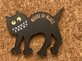 House of Blues Scaredy Cat Black Cat Fridge Magnet - $4.20