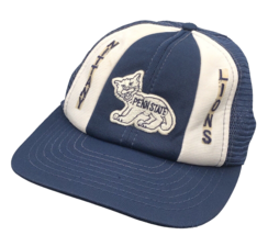Vintage Penn State Nittany Lions Foam Trucker Mesh Snapback Adjustable Hat Cap - £39.74 GBP
