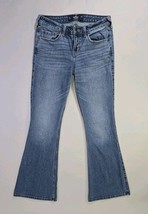 Hollister Womens Low Rise Flare Vintage Stretch Denim Jeans Size 6L 29x3... - $18.06