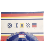 Maine Nautical Paper Placemats Lot Of 50 Leslie Evans Designs Sealed DWXX - $41.79 CAD