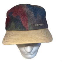 Vintage Carhartt Trucker Cap Aztec Blanket Hat Southwest Made in USA Sna... - £94.26 GBP