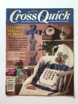 Cross Quick Cross Stitch  Magazine Feb March 1990 Volume 11 Number 3 - $4.94