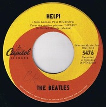 The Beatles Help 45 rpm I&#39;m Down Canadian Pressing - £7.73 GBP