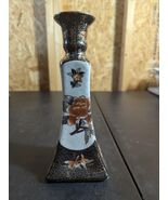 Satsuma Hand Painted 8.5&quot; Porcelain Candlestick - €17,89 EUR