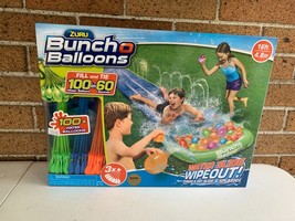 Bunch O Balloons Water Slide Wipeout (1x Lane) by ZURU Summer Game For K... - £15.98 GBP