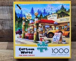 Buffalo CARTOON WORLD Jigsaw Puzzle - PINE ROAD SERVICE - 1000 Piece - F... - £15.21 GBP