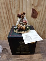 Boyds Bears #4013454 Flora T. Rosebery Grandmother&#39;s Heart Flowers Garden RARE - £9.93 GBP