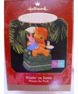 Hallmark 1997, Winnie The Pooh, Waitin&#39; On Santa, Disney, NIB, B1 - $204.00 MXN