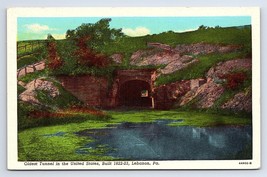 Postcard Oldest Tunnel United States Lebanon Pennsylvania PA - £2.89 GBP