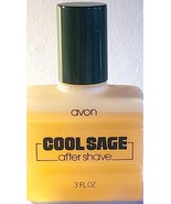 Vintage Avon Cool Sage After Shave 3 Ounce Plastic Bottle See Pictures - £10.61 GBP