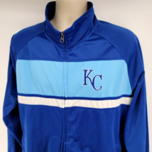 KC Kansas City Royals Men’s L Jacket GIII Carl Banks MLB Baseball Full Z... - £31.61 GBP