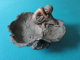 Compatible with CAST Iron Centerpiece Finial Art Deco Resting Fairy 7 X ... - $5,481.69 MXN