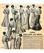 1901 Ladies Wash Suits Reproduction Advertisement Sears Fashion Clothes ... - $193.90 MXN