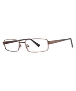 Fundamentals F209 Eyeglasses Eye Glasses Brown Authentic New 53mm Men - $2,247.24 MXN