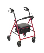 Dynarex DynaGo Advantage Rollator, Foldable Rolling Walker, 6” Wheels, 3... - €72,32 EUR