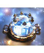 FACETED CRYSTAL BIRTHDAY CAKE YEAR AHEAD BLESSINGS HIGHEST LIGHT COLLECT... - $550.77