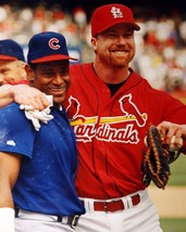 Mark Mc Gwire Sammy Sosa 8X10 Photo St Louis Cardinals Cubs Baseball Picture Mlb - £3.90 GBP