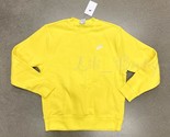 NWT Nike BV2662-731 Men Sportswear Club Fleece Crew Top Sweatshirt Yello... - $39.95