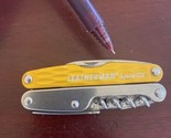 Yellow/Gold &amp; Stainless Leatherman Juice C2 Multitool. Discontinued/Reti... - $126.91