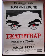 DEATHTRAP TOM KNEEBONE 1981 POSTER LORNE KENNEDY AUTOGRAPHED KINGSTON IR... - $99.50