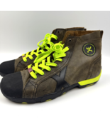 Twisted X Hooey Leather Sneakers Hi Top Boots Mens Size 10.5 - $935.81 MXN