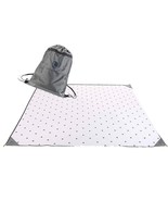 Water Repellent Picnic Blanket - 7x7 ft Camping Blankets w/ Sand &amp; Groun... - $32.66