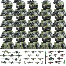 20PCS City Special Forces Figures Building Blocks SWAT Commando Military N006-2 - $49.99