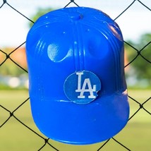 Los Angeles Dodgers MLB Mini 2&quot; Bubble Gum Machine Batting Helmet Vintage - $4.46